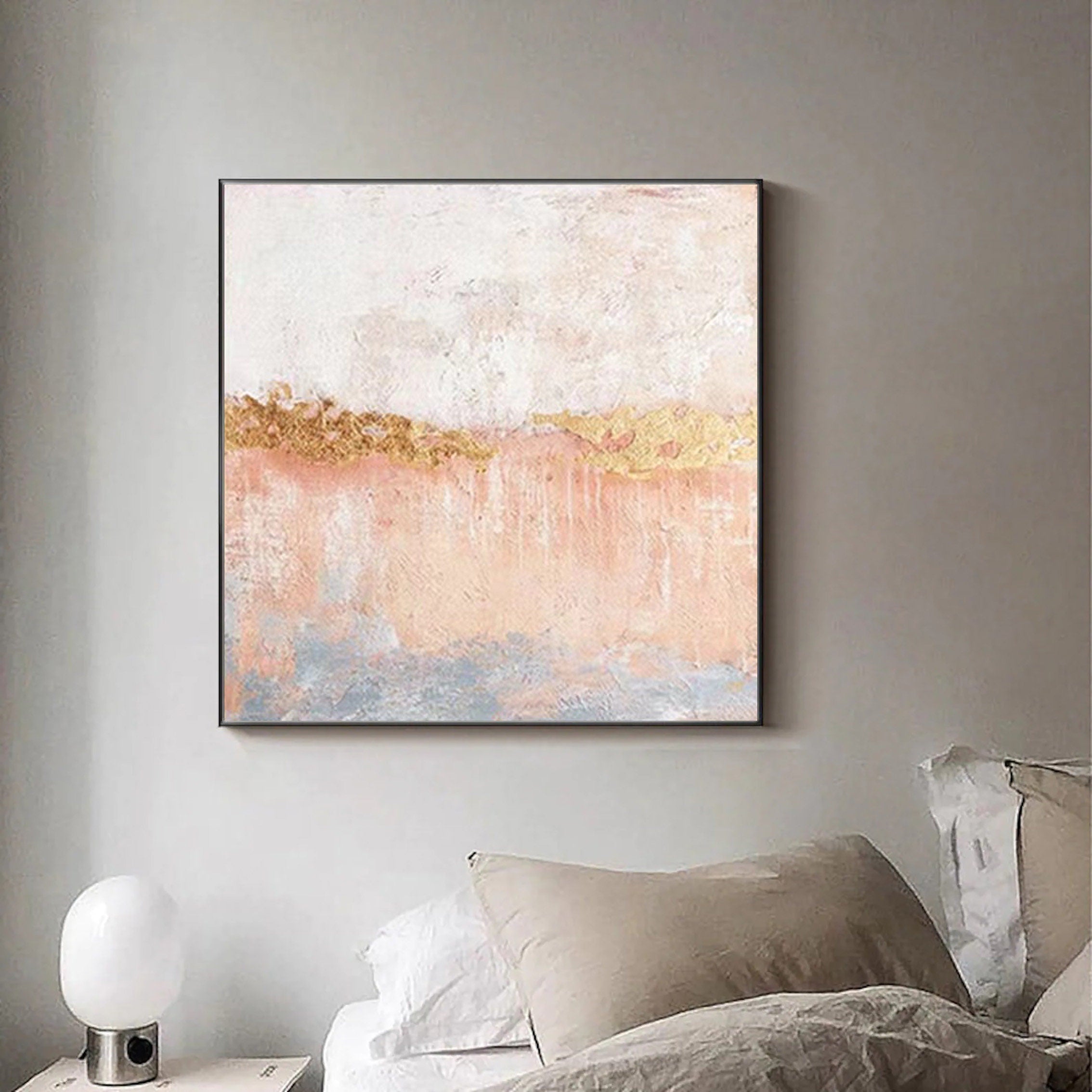 White Abstract Painting #CXA 00106