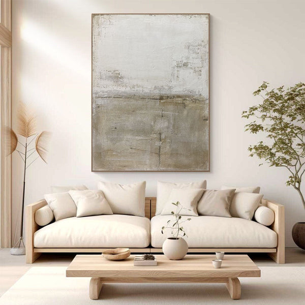 Grey Minimalist Painting #AVG 00106