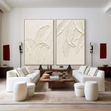 Textured Leaves SET OF 2