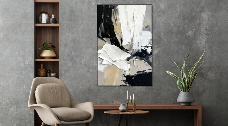 Multi -colored texture abstract artwork art010