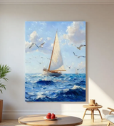Custom Large Texture Painting on Canvas