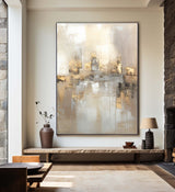 Grey Minimalist Painting #CXA 00305