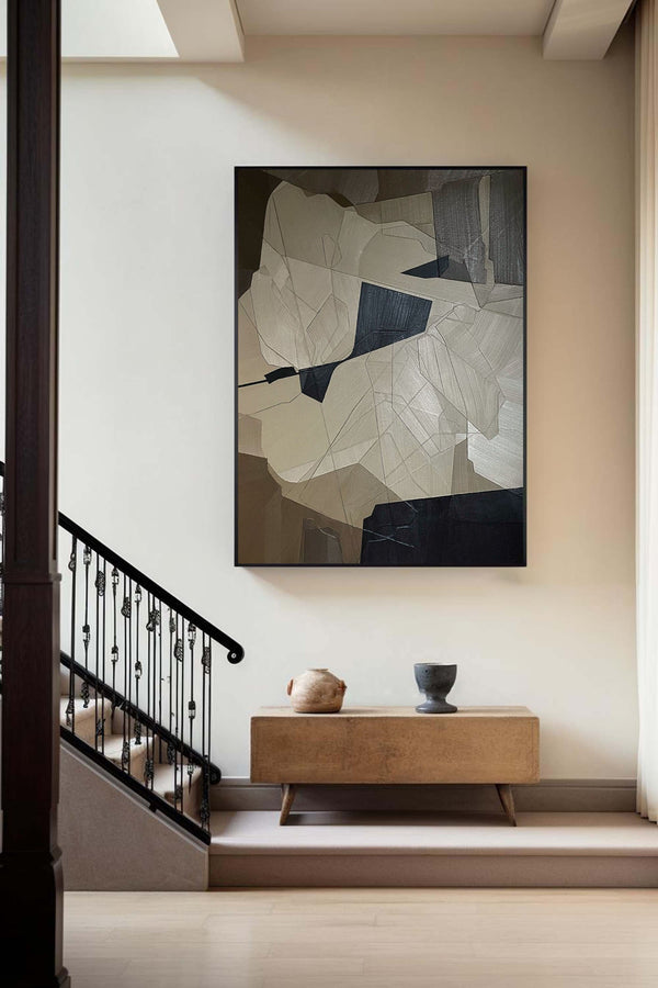 Grey Minimalist Painting #CXA 00205