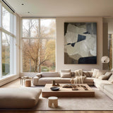 Grey Minimalist Painting #CXA 00205