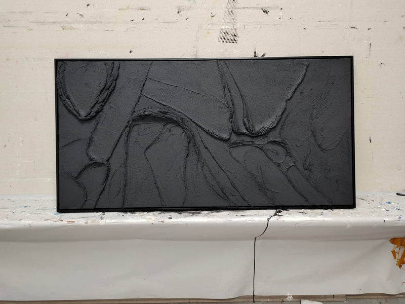 Obsidian Texture Painting