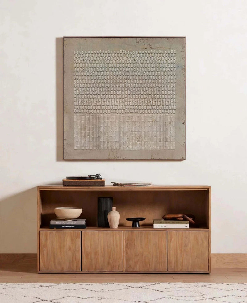 Tactile Harmony Wabi Sabi - Abstract - Mist