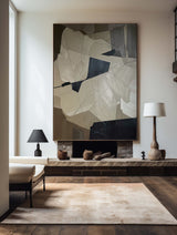 Grey Minimalist Painting #CXA 00205