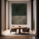 Blue & Green Abstract Painting #CXA 013