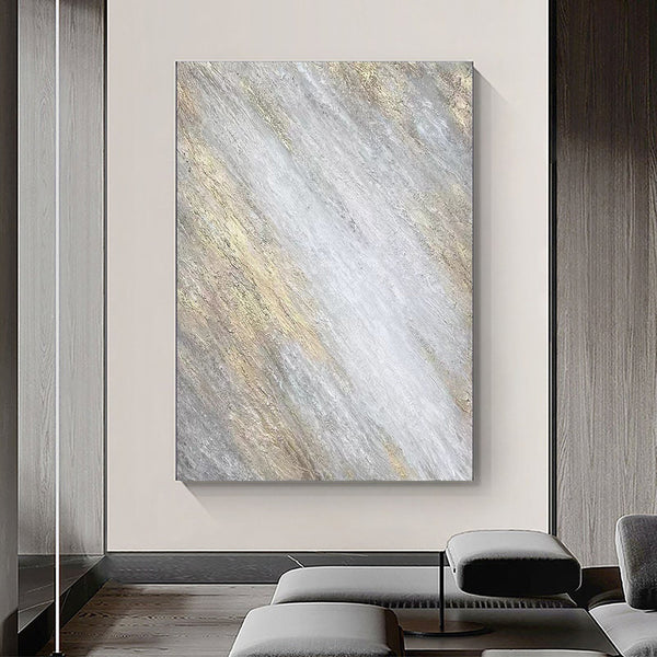 Grey Minimalist Painting #CXA 00105