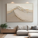 Custom Large Texture Painting on Canvas