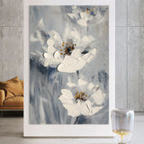 Blossoming Grace abstract textured