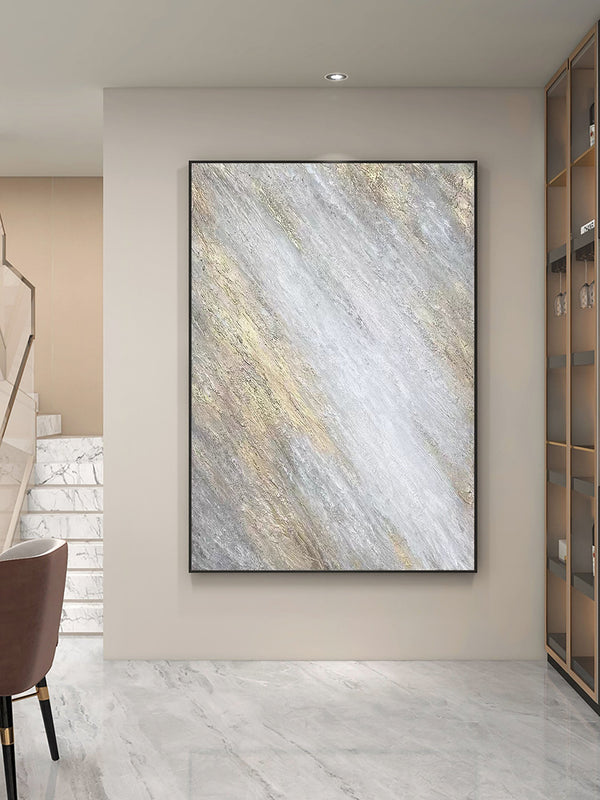 Grey Minimalist Painting #CXA 00105