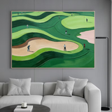 Custom Large Texture Painting on Canvas