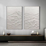 Abstract Tranquility Painting SET OF 2 #CXA 014