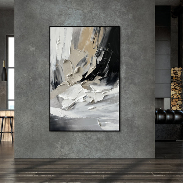 Multi -colored texture abstract artwork art008