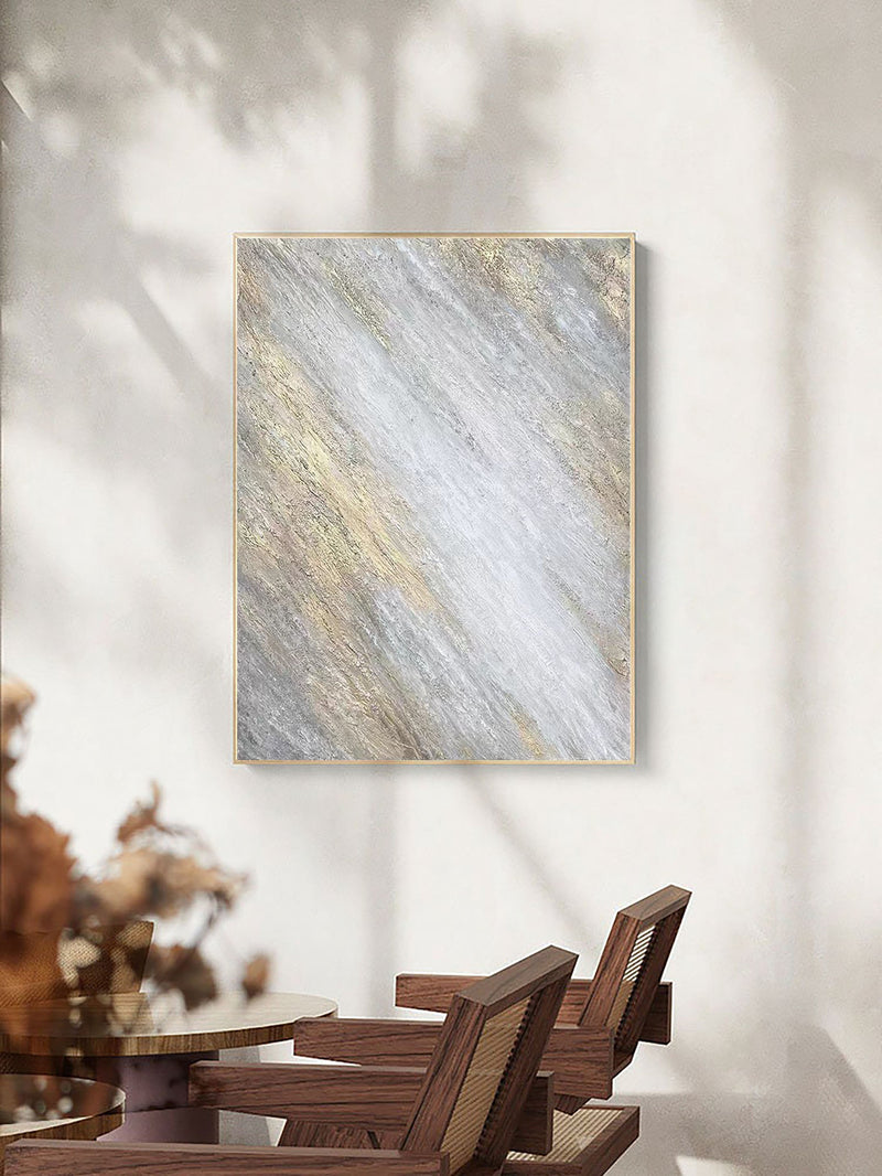 Grey Minimalist Painting #CXA 00105