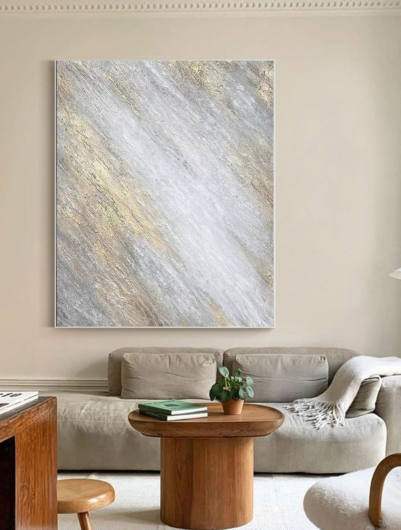 Grey Minimalist Painting #CXA 00105