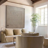 Rhythmic Tranquility Wabi Sabi Painting