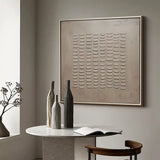 Rhythmic Tranquility Wabi Sabi Painting