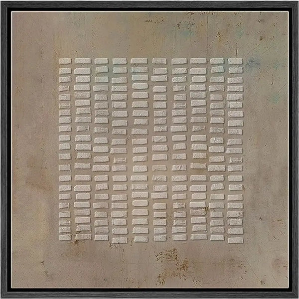 Rhythmic Tranquility Wabi Sabi Painting