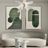 Abstract Tranquility Set of 2 #ypy8272