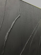 Black 3D Texture Painting