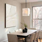 Minimalist Textured Neutral Canvas Art