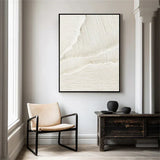 Minimalist Textured Neutral Canvas Art