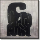 Oversized Love Forever Abstract Art