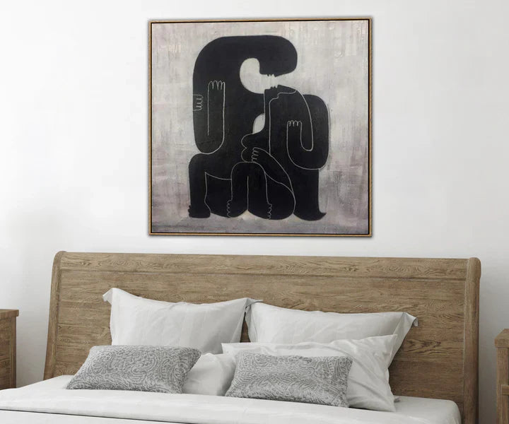 Oversized Love Forever Abstract Art