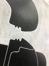 Oversized Love Forever Abstract Art
