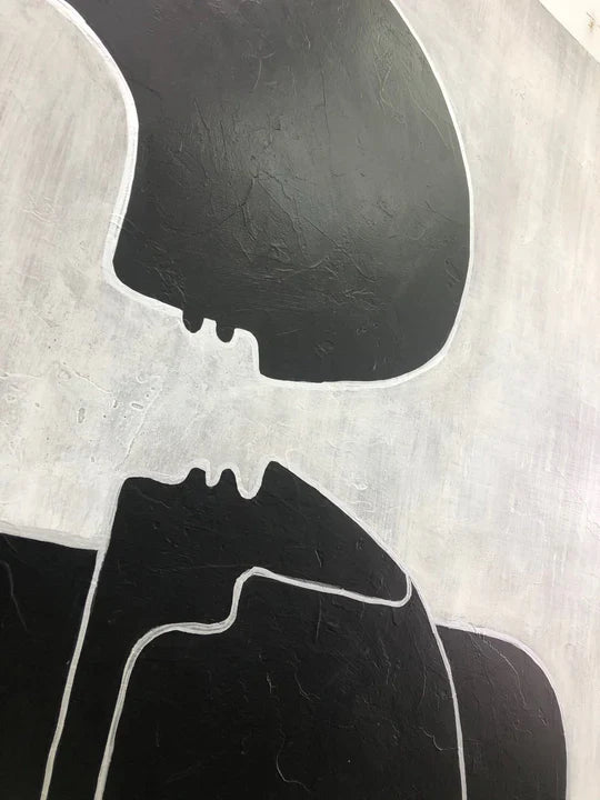 Oversized Love Forever Abstract Art
