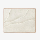 Minimalist Textured Plaster Canvas Art