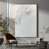 Whispering Waves Abstract Surf Art Painting