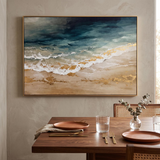 Custom Large Texture Painting on Canvas