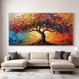 Custom Large Texture Painting on Canvas