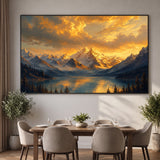Custom Large Texture Painting on Canvas