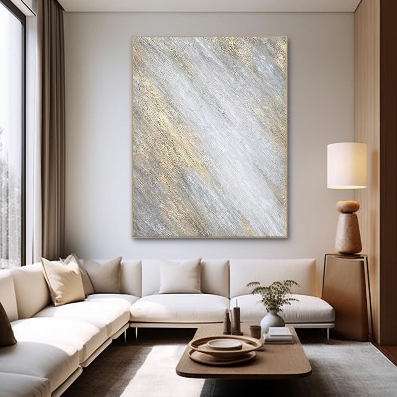 Grey Minimalist Painting #CXA 00105
