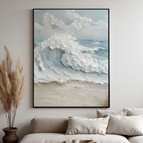 Custom Large Texture Painting on Canvas