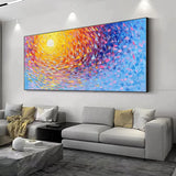 Abstract Canvas Colorful Painting #269