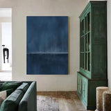 Pure Blue Minimalist Art Texture #art2635