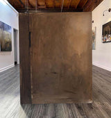 Brown Wabi-Sabi Painting #art2611