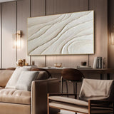 Modern Minimalist 3D Wave Texture #art2601