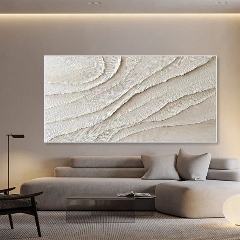 Modern Minimalist 3D Wave Texture #art2601