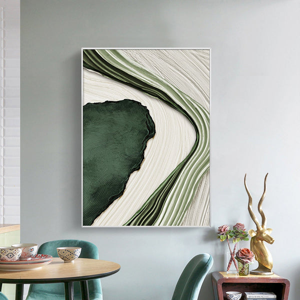 River Flow Abstract Painting