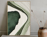 River Flow Abstract Painting