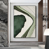 River Flow Abstract Painting