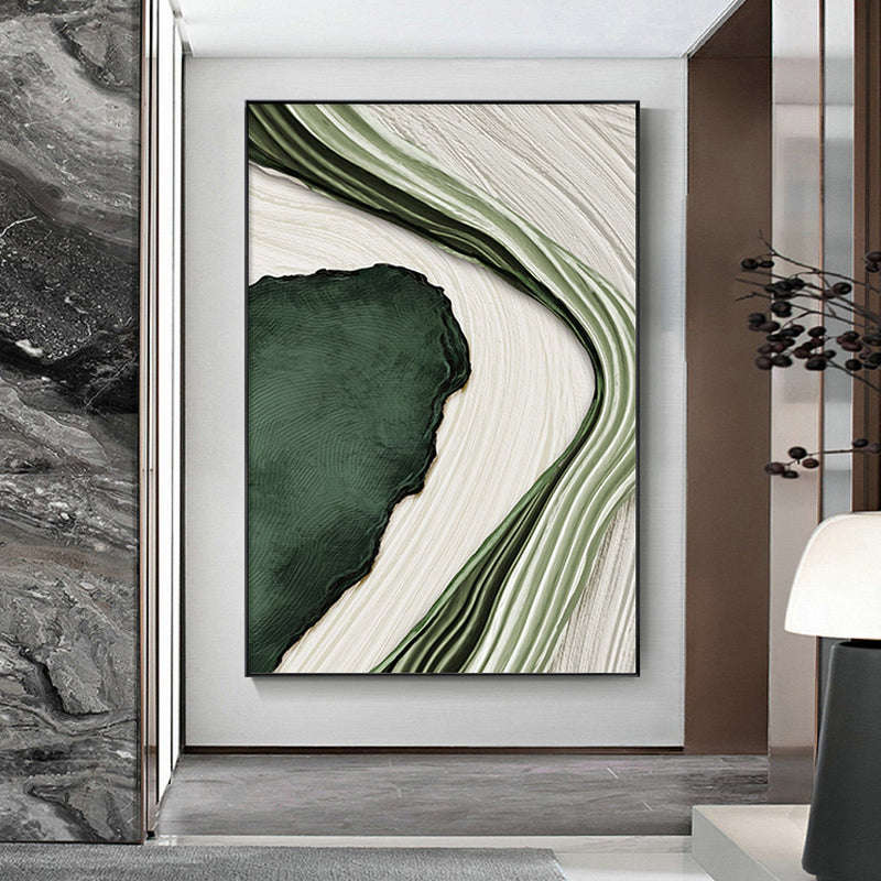 River Flow Abstract Painting