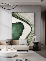 River Flow Abstract Painting