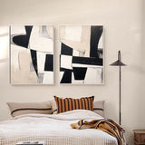 Abstract Tranquility Painting SET OF 2 #CXA 00101